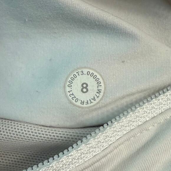 Lululemon Women’s Speed Up Short Low Rise 2.5” Swift Run Athletic White Size 8 - Picture 8 of 9